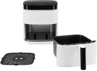 Аэрогриль Vitek VT-AF5001 1500Вт белый/черный