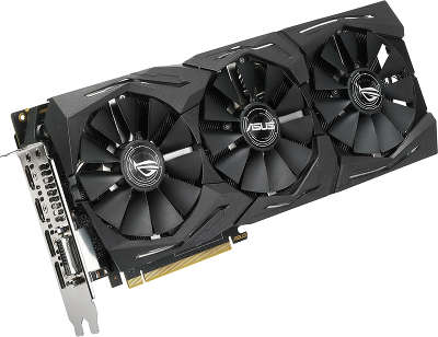 Видеокарта PCI-E NVIDIA GeForce GTX 1080Ti 11264MB GDDR5X Asus [ROG-STRIX-GTX1080TI-11G-G]