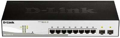 D-Link DGS-1210-10/F1A Управляемый L2 коммутатор с 8 портами 10/100/1000Base-T и 2 портами 1000Base-X SFP