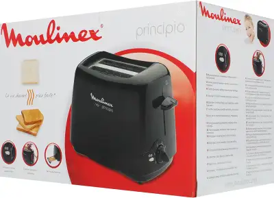 Тостер Moulinex TT1102 850Вт черный