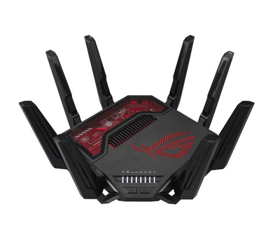 Роутер ASUS GT-BE19000//802.11 a/b/g/n/ac/ax/be, 2,4 + 6 gGz, black