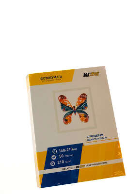 Фотобумага Hi-Image Paper глянцевая односторонняя, A5, 210 г/м2, 50 л.