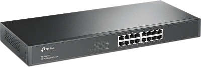 Коммутатор TP-Link TL-SG1016 неуправляемый 19U 16x10/100/1000BASE-T