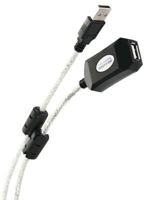 VCOM USB 2.0 Type-AM - USB 2.0 Type-AF 25м AOpen/Qust ACU823-25M