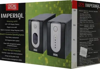 Источник бесперебойного питания Powercom Imperial IMD-2000AP 1200Вт 2000ВА черный
