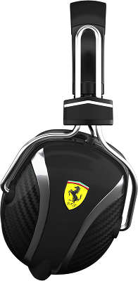 Наушники Ferrari by Logic3 P200 Scuderia с пультом ДУ, черные [2LFH005K]