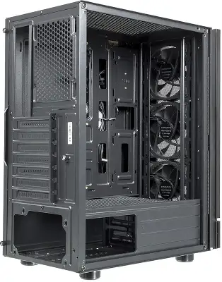 Корпус Formula F-33RGB, черный, ATX, Без БП (F-33RGB)