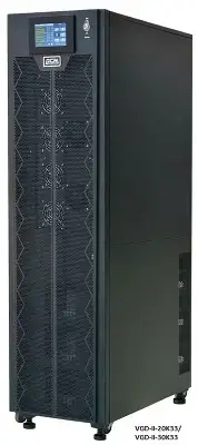 ИБП Powercom Vanguard-II-33 VGD-II-20K33, 200000VA, 18000W, клеммная колодка, черный