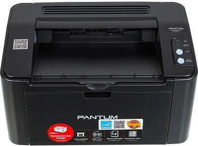 Pantum P2207, Mono Laser, А4, 20 стр/мин, 1200 X 1200 dpi, 128Мб RAM, лоток 150 листов, USB, черный корпус