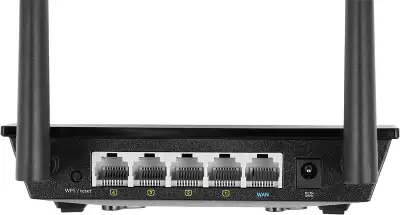 Роутер беспроводной Asus RT-N12E N300 10/100BASE-TX черный
