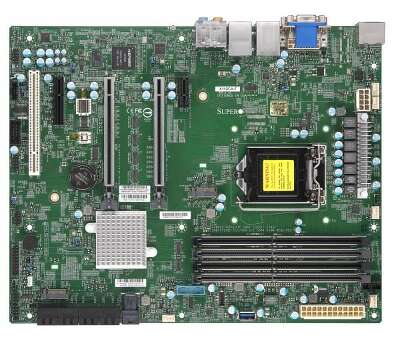 Материнская плата ATX 1xLGA1151 Supermicro MBD-X11SCA-F-B