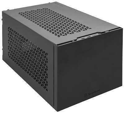 Корпус SilverStone SUGO 15, черный, Mini-ITX, Без БП (SST-SG15B)