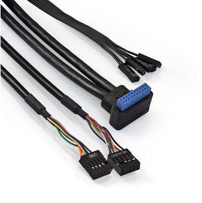 Корпус ExeGate MI-641-TPS350, черный, mATX, 350W (EX288880RUS)