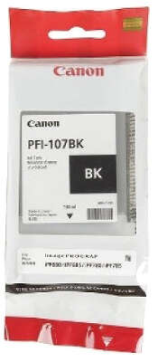 Картридж Canon PFI-107BK ( Black)
