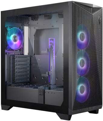 Корпус MSI MPG GUNGNIR 300R AIRFLOW Midi Tower, EATX ,2xUSB 3.2 Gen 1, 1xUSB 3.2 Gen2 Type-C, 4x120mm PWM ARGB Fan, ARGB+PWM Control Board, Tempered Glass Window