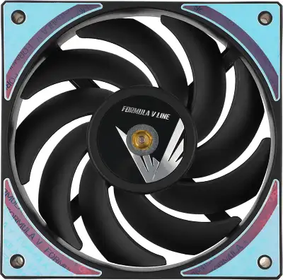 Вентилятор для корпуса Formula Air Bridge Plus ARGB 120х120x25 черный 4-pin 27.2дБ (упак.:3шт) (AIR BRIDGE PLUS BK) Ret