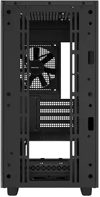Корпус Deepcool CH370 черный без БП mATX 7x120mm 4x140mm 2xUSB3.0 audio bott PSU