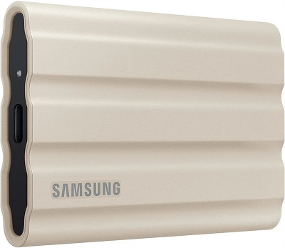 Твердотельный накопитель SSD Samsung T7 Shield External 1Tb (1024GB) Beige USB 3.2 (MU-PE1T0K/WW) 1year