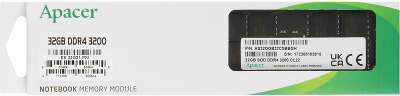 Модуль памяти для ноутбука APACER SODIMM 32GB DDR4-3200 ES32G21PSI