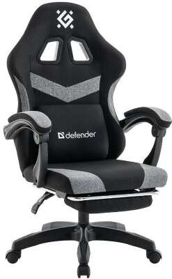 Defender Игровое кресло Runa PRO Черн/серый, ткань, класс2