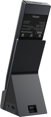 Отельный SIP-Телефон Fanvil H603W, 2 SIP-акк., БП в комп., 1x100 Mbps, Wi-Fi 6, 6 прог. клав.