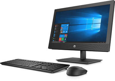 Моноблок HP ProOne 400 G4 20" HD+ Gold G5400T/4/500/Multi/WF/BT/Cam/Kb+Mouse/W10,черный (5BL83ES)