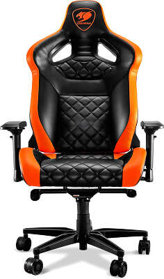 Игровое кресло Cougar ARMOR TITAN, Black/Orange [CU-TNO]