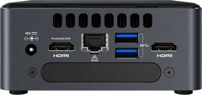 Компьютер Неттоп IRU NUC 113 i3 7100U/4/120 SSD/WF/BT/DOS,черный