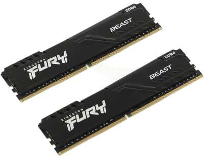 Kingston DDR4 DIMM 16GB Kit 2x8Gb KF436C17BBK2/16 PC4-28800, 3600MHz, CL17