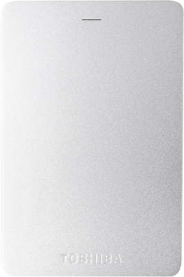 Внешний диск 1000 ГБ Toshiba Canvio Alu S3 [HDTH310ES3AB] USB3.0, серебристый