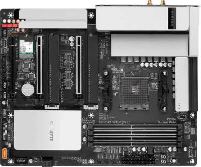 Материнская плата ATX LGAAM4 GIGABYTE B550 VISION D