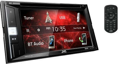 Автомагнитола JVC KW-V250BTM 2DIN 4x50Вт v3.0 DSP 6.2