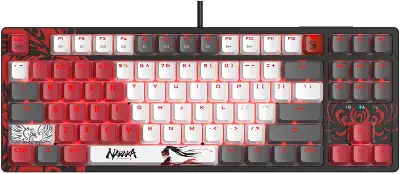 Клавиатура A4Tech Bloody S87 Naraka механическая черный/красный USB for gamer LED (S87 NARAKA)