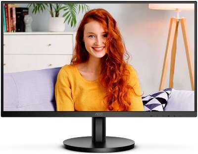 Монитор 27" AOC U27B3A Black (4K, IPS, 3840x2160, 4 ms, 178°/178°, 350 cd/m, 20M:1, +2xHDMI 2.0, +DisplayPort 1.4, +MM)