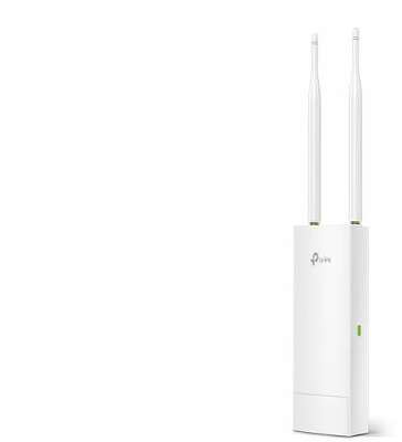 Точка доступа TP-Link EAP110-Outdoor N300 10/100BASE-TX белый