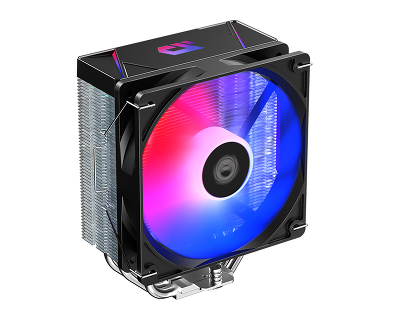 Кулер для процессора ID-COOLING BLITZ X4 LGA1700/1200/115X/AM5/AM4 (16шт/кор, TDP 180W, PWM, 4 тепл.трубки прямого контакта, FAN 120mm, Dynamic Multi-Color LED) RET