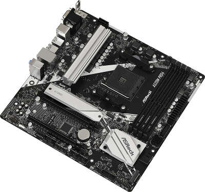 Материнская плата mATX LGAAM4 ASRock A520M PRO4