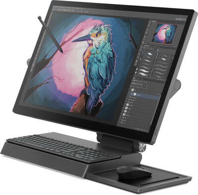 Моноблок Lenovo Yoga A940-27ICB 27" WQHD i5-8400/16/1000/128 SSD/R RX 560 4G/WF/BT/Cam/Kb+Mouse/W10,серый