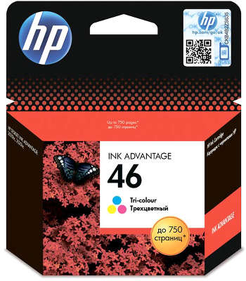 Картридж HP CZ638AE №46 (цветной)