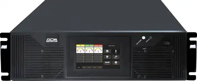 ИБП Powercom VGD-II-10K33RM, 10000VA, 10000W, черный (без аккумуляторов)