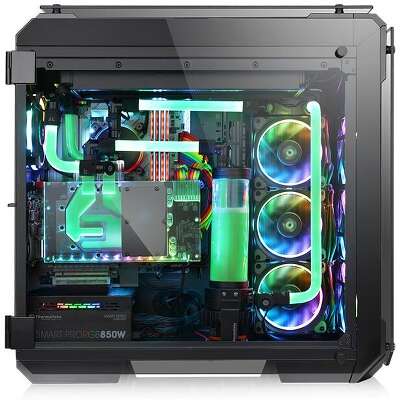 Корпус Thermaltake View 71 Tempered Glass, черный, EATX, Без БП (CA-1I7-00F1WN-00)