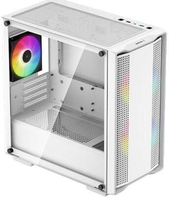 Корпус Deepcool CC360 WH ARGB, белый, mATX, без БП (CC360 WH ARGB)