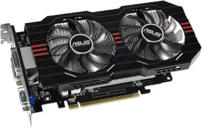 Видеокарта PCI-E NVIDIA GeForce GTX750 Ti 2048MB DDR5 Asus [GTX750TI-OC-2GD5], RTL