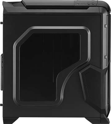 Корпус Aerocool [PGS-V] BattleHawk Black , ATX, без БП, окно, SD-картридер, контроллер вентиляторов