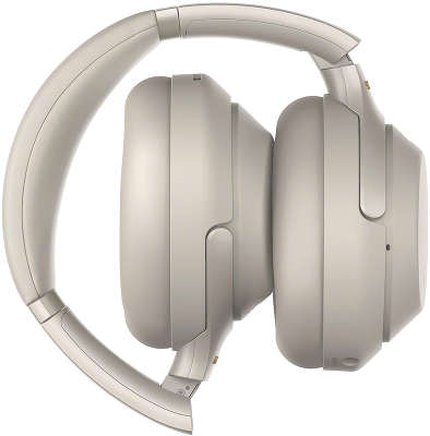 Беспроводные наушники Sony WH-1000XM3, с шумоподавлением, серебристые