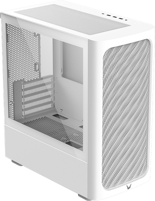 корпус Formula V Line Air Mesh G3 Plus White, MATX, Type-C*1, USB3.0*2, FRONT 3x120mm FRGB, REAR 1x120mm FRGB