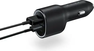 Автомобильное зар./устр. Samsung EP-L4020 3A (PD) USB/USB Type-C универсальное черный (EP-L4020NBEGEU)