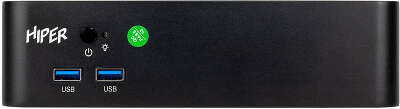 Компьютер Неттоп Hiper AS8 i5 11400 2.6 ГГц/16/512 SSD/WF/BT/без ОС,черный