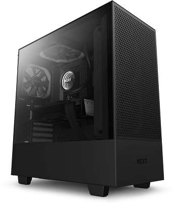 Корпус NZXT H510 Flow, черный, ATX, Без БП (CA-H52FB-01)