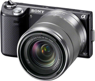 Цифровая фотокамера Sony NEX-5NK Black Kit (E18-55 мм f/3.5-5.6)